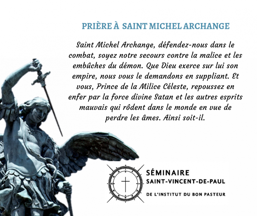 Litanie à Saint Michel Archange Contre Les Ennemis